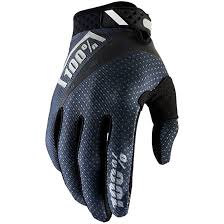 Мотоперчатки 100% Ridefit Glove Black