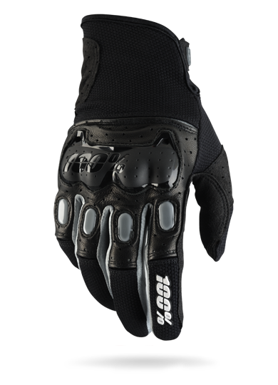Мотоперчатки 100% Derestricted Glove Black/Grey