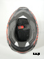 Шлем интеграл HETOSHI FF938 double visor Цв.Черно-красный Матовый р.M