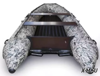 Лодка надувная моторная SOLAR-380 Jet tunnel (Expedition)