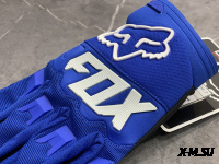 Перчатки взрослые FOX XD2-1 цв. Синий  р. XXL