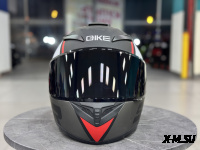 Шлем интеграл HETOSHI XD1-242 цв. Черно-серо-красный  р. L