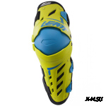 Наколенники Leatt Dual Axis Knee & Shin Guard Lime/Blue