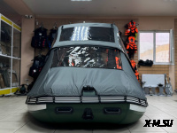 Ходовой комб. (носовой+основной) тент MISHIMO 390 FAMILY PRO/LITE/LITE DF тем.серый (7)