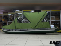 Ходовой комб. (носовой+основной) тент MISHIMO 390 LITE/PRO/LITE DF зеленый