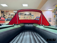 Носовой тент для лодки MISHIMO FAMILY LITE 430 цв. Красно-черный