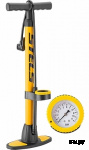 Насос THP-2001A ручной стационарный с манометром, пластиковый, желтый 320099