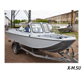 Алюминиевый катер WYATBOAT Неман 500 DC Pro