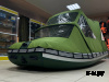 Ходовой комб. (носовой+основной) тент MISHIMO 370 FAMILY PRO/LITE/LITE DF зеленый