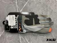 Перчатки взрослые 100% XD2-11 цв. Серо-оранжевый р. XL