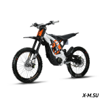 Электромотоцикл WHITE SIBERIA SUR-RON X Light bee 6000W 60V40AH (серебро)