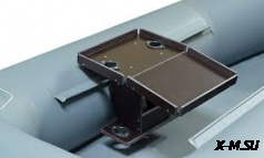 Столик раскладной с креплением на ликтрос с 2 -я удочкодержателями № 5