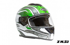 Шлем G-350 GREEN-WHITE