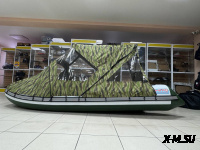 Ходовой комб. (носовой+основной) тент MISHIMO 390 FAMILY PRO/LITE/LITE DF кмф зеленый (6)