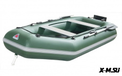 Лодка надувная YUKONA 260 GT  (без пайола, транец в комплекте)
