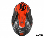 Козырек для шлема JUST1 J32 Youth Swat Hi-Vis оранжевый/черный