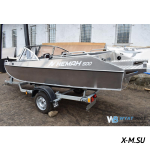 Алюминиевый катер WYATBOAT Неман 500 DC (без покраски)