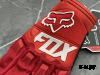 Перчатки взрослые FOX XD2-1 цв. Красный  р. L