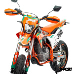 Мотоцикл MOTOLAND (МОТОЛЕНД) SMX300 S4 (175FMM) 17/17 (мотард) ПТС