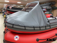 Носовой тент MISHIMO 430 FAMILY PRO/LITE/LITE DF т.серый