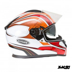 Шлем G-350 RED-WHITE