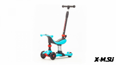 Самокат KROSTEK  BABY (3в1) голубой