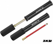 Насос ручной HPS-295-3 Stels пластиковый чёрный (31 см).  320045