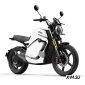 Электромотоцикл WHITE SIBERIA SUPER SOCO TC WANDERER PRO (Белый)