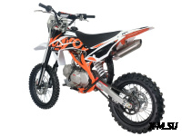 Питбайк KAYO BASIC TT125EM 17/14 KRZ (механ. сцепл., эл. стартер 2022 г.)