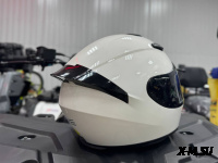 Шлем интеграл HETOSHI XD1-90 цв. Белый глянцевый  р. XXL 