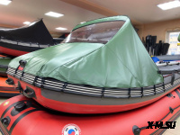 Носовой тент MISHIMO 430 FAMILY PRO/LITE/LITE DF зеленый