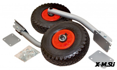 Транцевые колеса ТР удлиненные трансформеры (откидные)