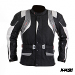 Куртка мужская INFLAME ROAD текстиль, цвет черный-антрацит