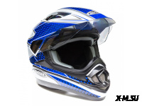 Шлем XP-14 A WHITE BLUE